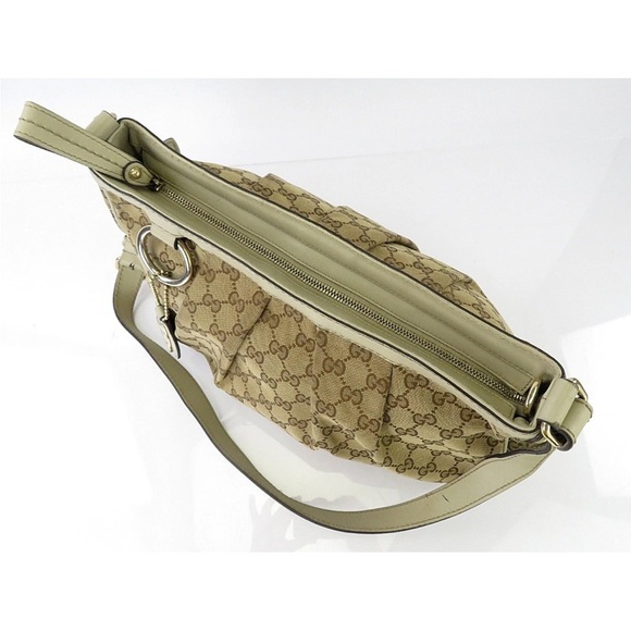 Gucci Tan and Cream Shoulder Bag - Picture 7 of 16